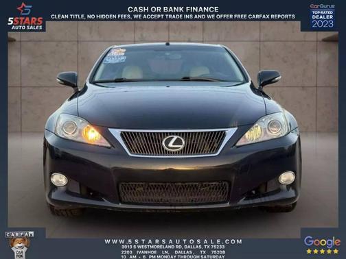 2010 Lexus IS 250C Base (A6)