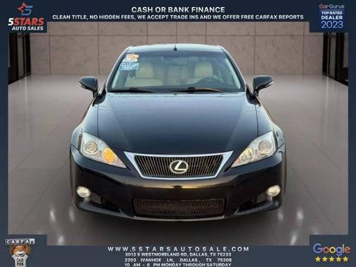 2010 Lexus IS 250C Base (A6)