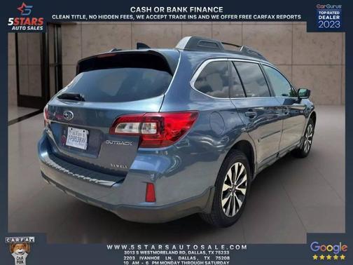 2016 Subaru Outback 2.5i Limited