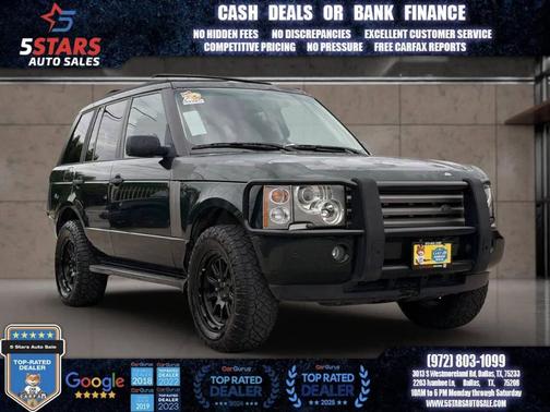 Green 2003 Land Rover Range Rover HSE