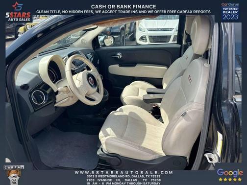 2017 FIAT 500C Lounge