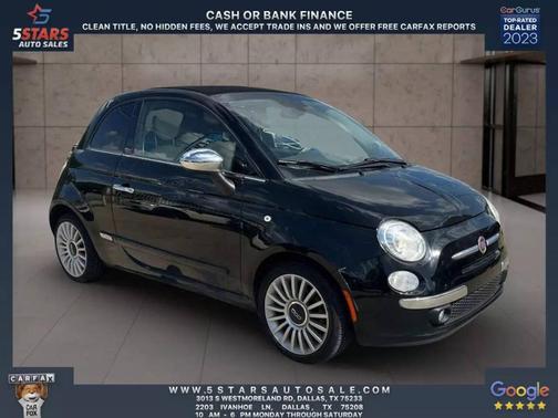 2017 FIAT 500C Lounge