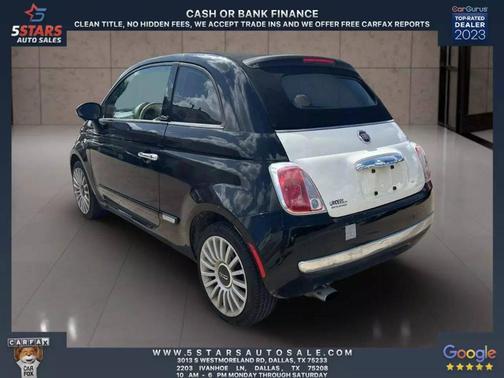 2017 FIAT 500C Lounge