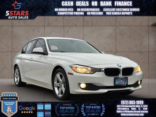 White 2015 BMW 320 i