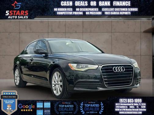 Black 2014 Audi A6 2.0T Premium Plus