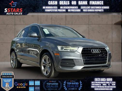 Monsoon Gray Metallic 2017 Audi Q3 2.0T Premium Plus