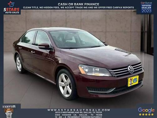 2013 Volkswagen Passat 2.5 SE
