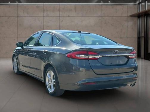 Gray 2018 Ford Fusion Hybrid S