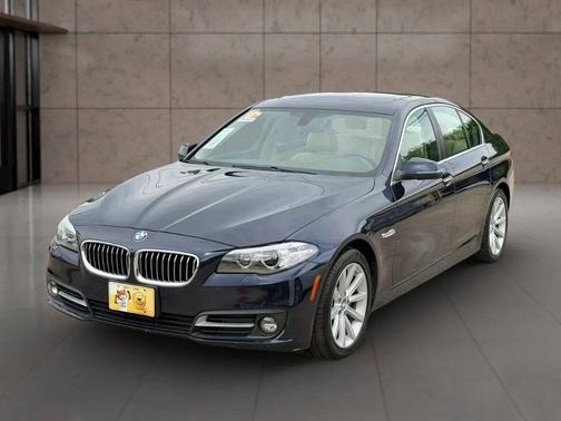 Blue 2015 BMW 535 i xDrive