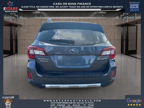 2015 Subaru Outback 2.5i Limited