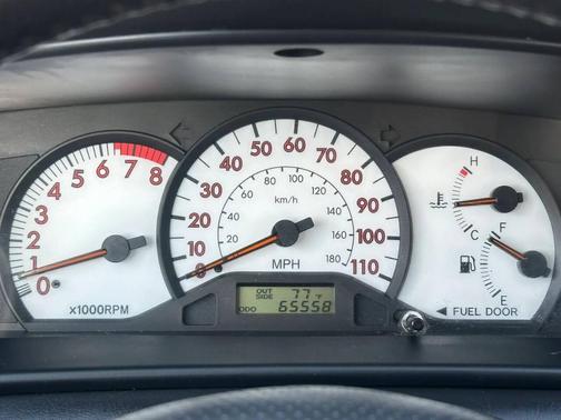Gray 2003 Toyota Corolla S