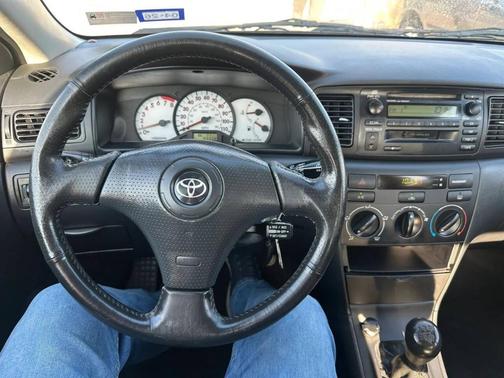 Gray 2003 Toyota Corolla S