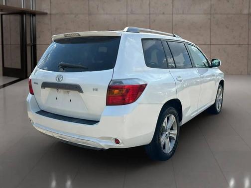 White 2009 Toyota Highlander Sport