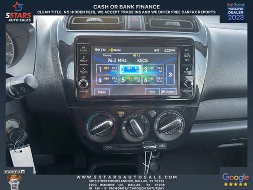 2019 Mitsubishi Mirage G4 ES