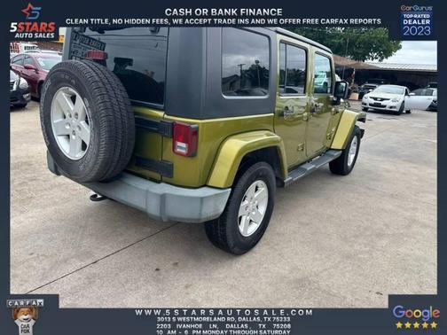 2007 Jeep Wrangler Unlimited Sahara