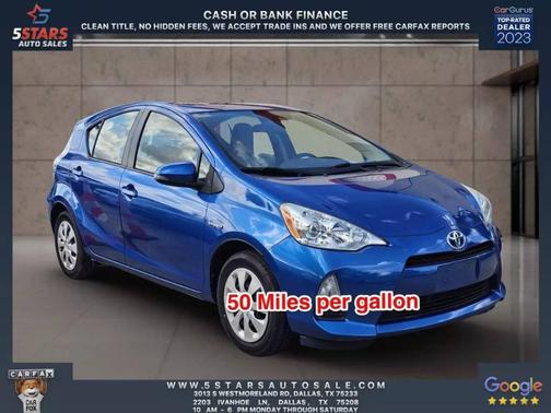 2014 Toyota Prius c One