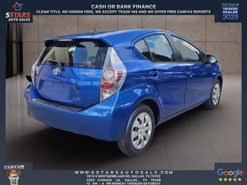 2014 Toyota Prius c One