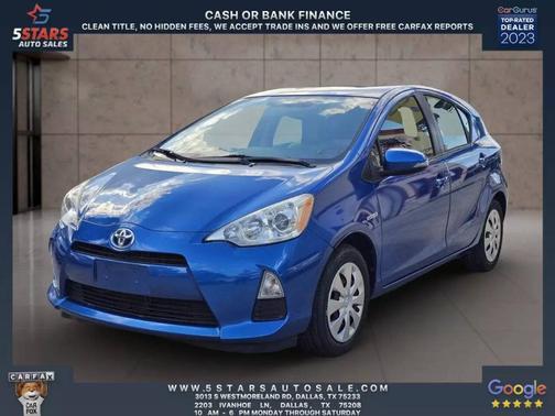 2014 Toyota Prius c One