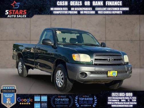 Green 2003 Toyota Tundra Base