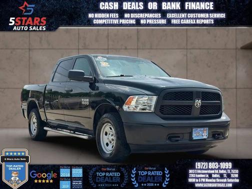 Forest Green Pearl 2017 RAM 1500 Tradesman