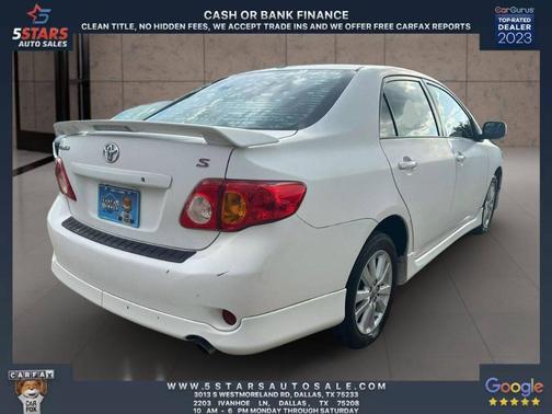 2010 Toyota Corolla S