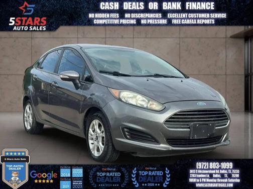 Gray 2014 Ford Fiesta SE