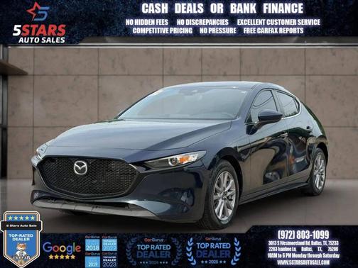 Blue 2022 Mazda Mazda3 s