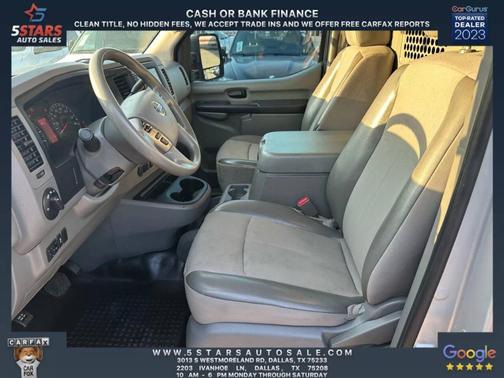 2019 Nissan NV Cargo NV2500 HD S/SV V6/V8