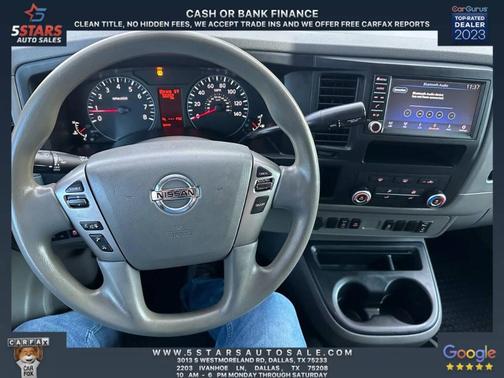 2019 Nissan NV Cargo NV2500 HD S/SV V6/V8