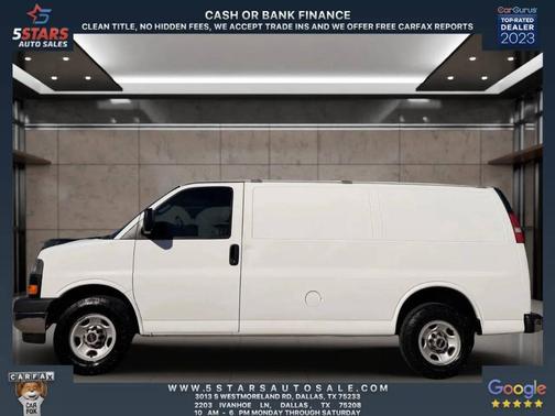 2017 GMC Savana 2500 Work Van