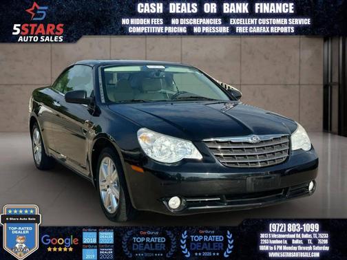 Black 2010 Chrysler Sebring Limited