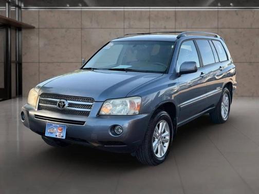 Blue 2007 Toyota Highlander Hybrid Limited