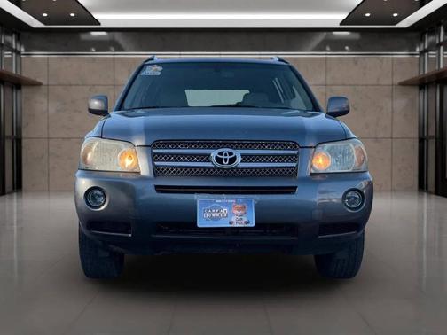 Blue 2007 Toyota Highlander Hybrid Limited