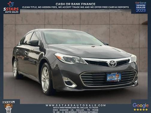 2013 Toyota Avalon XLE