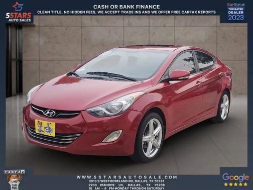 2013 Hyundai ELANTRA Limited