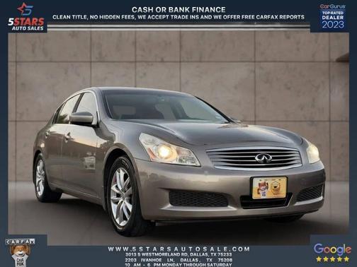 2009 INFINITI G37 Journey