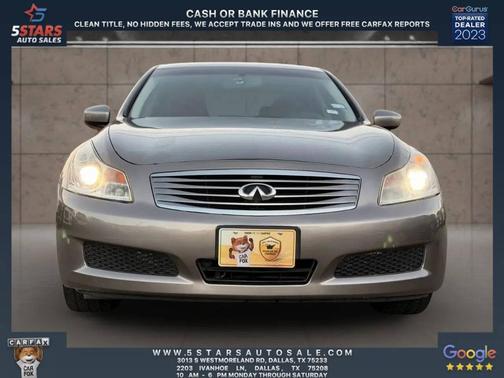 2009 INFINITI G37 Journey