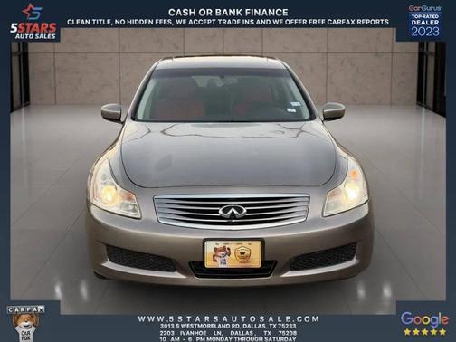 2009 INFINITI G37 Journey