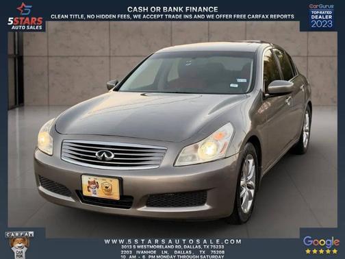 2009 INFINITI G37 Journey