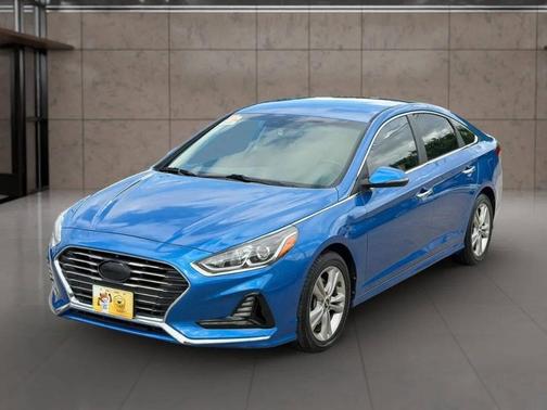 Electric Blue 2018 Hyundai SONATA SEL