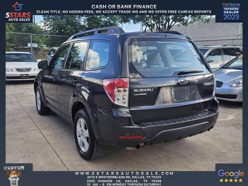 2010 Subaru Forester 2.5X