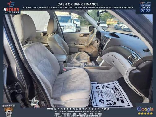 2010 Subaru Forester 2.5X