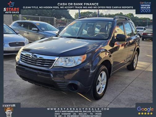2010 Subaru Forester 2.5X