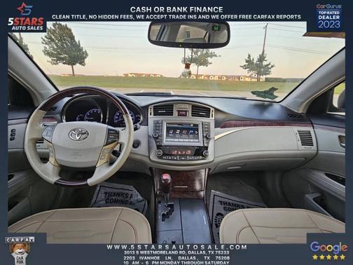 2012 Toyota Avalon Limited
