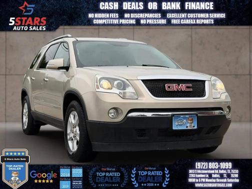 Gold 2008 GMC Acadia SLT