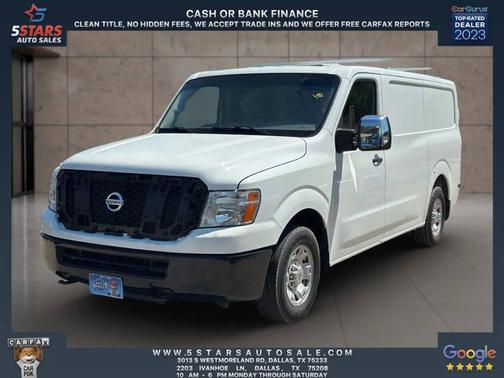 2021 Nissan NV Cargo NV2500 HD SV V6/SV V8
