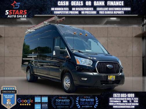 Black 2021 Ford Transit-350 Base