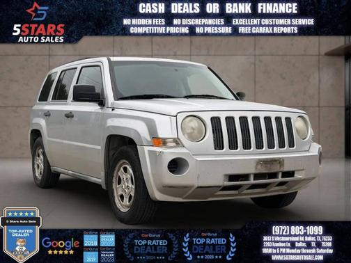 Silver 2008 Jeep Patriot Sport