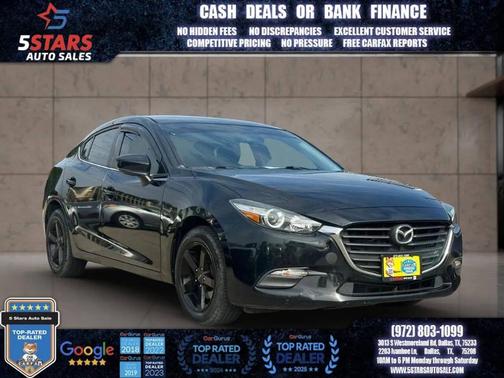 Jet Black Mica 2017 Mazda Mazda3 Sport