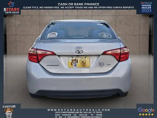 2018 Toyota Corolla LE